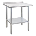 Profeeshaw Stainless Steel Prep Table NSF Commercial Work Table by Profeeshaw
