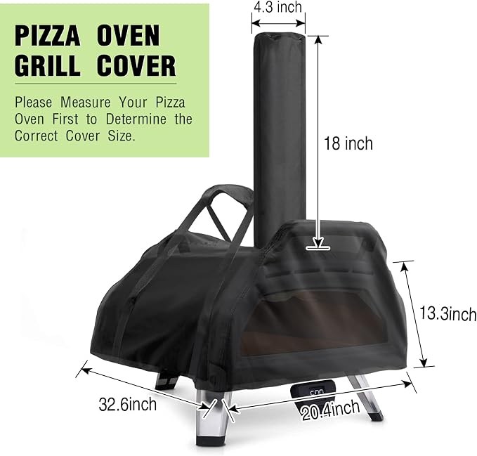 Pizza Oven Cover for Ooni Karu 2 Pro Karu 16, Waterproof Pizza Oven Cover - Image 2