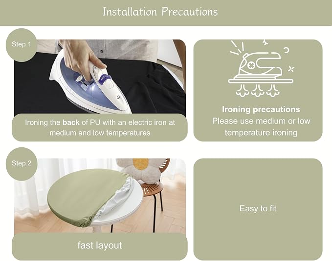 Round Fitted PU Tablecloth - Image 8