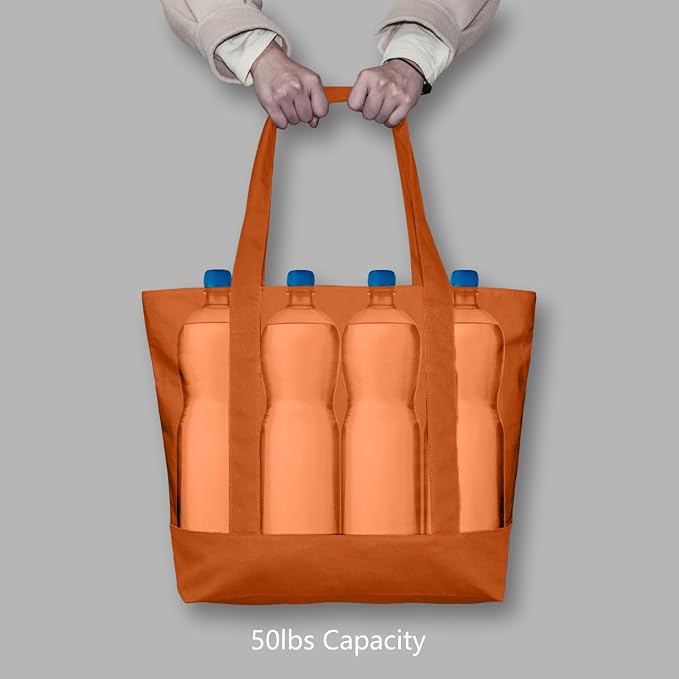 TOPDesign 1-Pack Canvas Tote Bags - Image 6