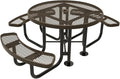 COATEDOUTDOORFURNITURE Heavy-Duty Portable Outdoor Picnic Table by CoatedOutdoorFurniture