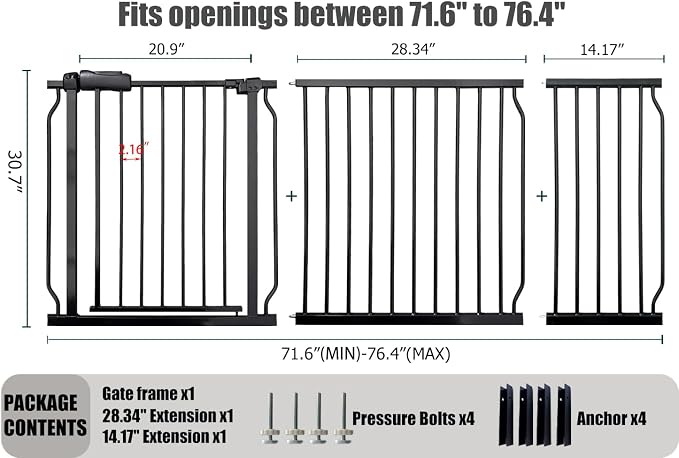 Extra Wide Baby Gates - Image 2