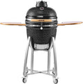 VEVOR Charcoal Smoker and Grill, Movable Ceramic Barbecue Grill by VEVOR