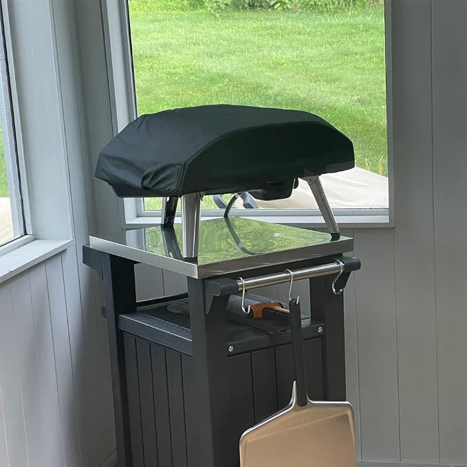 ZJYWSCH Pizza Oven Cover for Ooni Koda 16 Gas Pizza Oven 600D Heavy Duty - Image 7