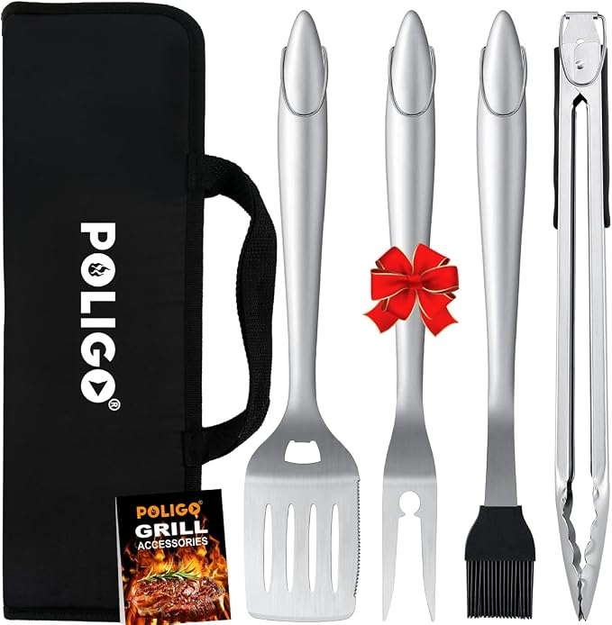 POLIGO 5PCS BBQ Grill Accessories by POLIGO