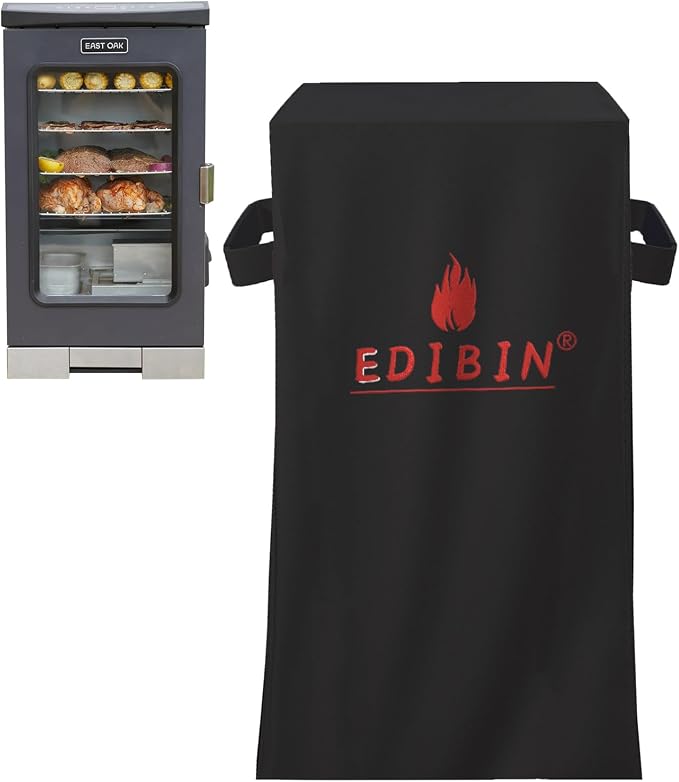 Smoker Grill Cover Fit for East Oak 30" Digital Electric Smoker, Heavy Duty by EDIBIN