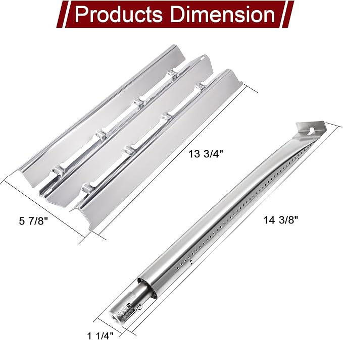 Hiorucet Grill Parts for Broil King 9468-54, Signet 20 320 40 70 90, Sovereign - Image 2