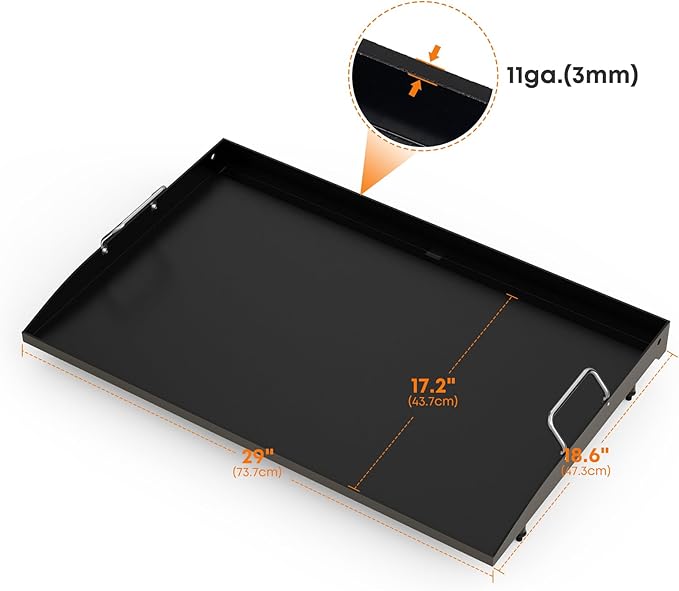Stanbroil 28 Inch Flat Top Griddle Replacement Top - Image 2