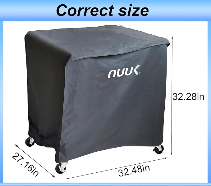 NUUK 24x30IN Waterproof Pizza Oven Table Cover, Heavy Duty UV Resistant Outdoor - Image 5
