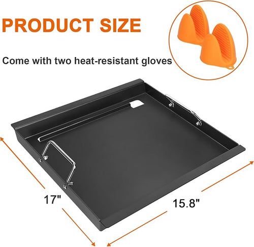 17" Full-Size Griddle Insert for Charbroil Performance 2 Burner 463630021 - Image 2