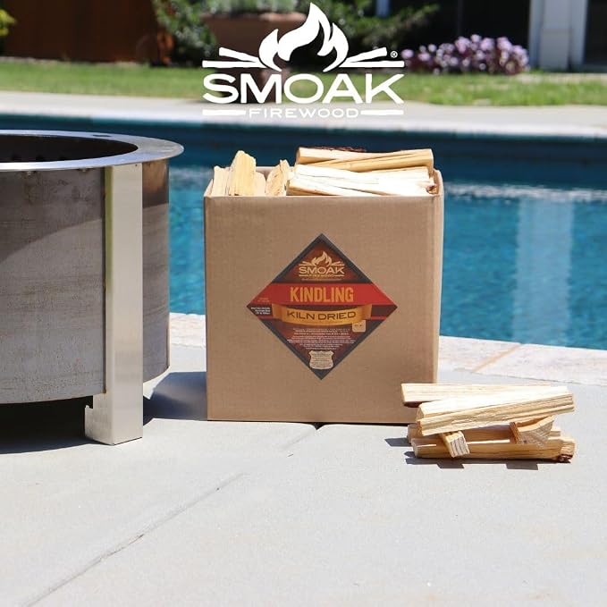 Smoak Firewood - Kiln Dried Premium USDA Certified Mixed Hardwood Kindling - - Image 3