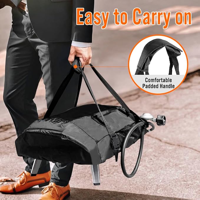 Carry Cover for Ooni Koda 12 inch Pizza Oven, iCOVER Heavy Duty Portable 12 Gas - Image 7