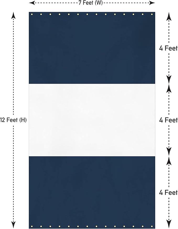 Covers & all Outdoor Clear Panel Curtain, 12 oz Vinyl Outdor Curtains - Image 2