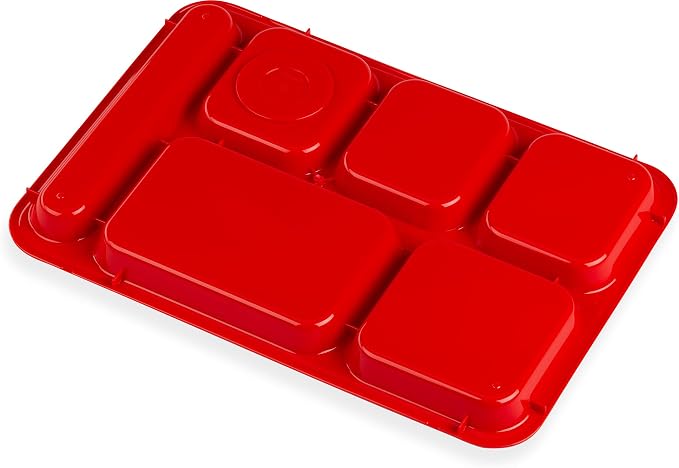Carlisle FoodService Products P614R05 Right-Hand 6-Compartment Polypropylene - Image 3