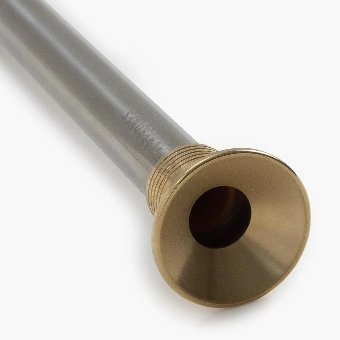 Barebones Telescoping Fire Blower: Durable Brass and Steel Tool - Image 3