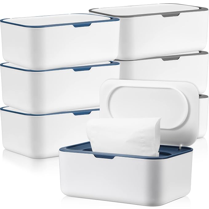 6 Pack Baby Wipes Dispenser Wipe Holder by Sumind