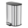 Garvee Stainless Steel Trash Can, 50 L/13 gal Hands Free Garbage Can by Garvee