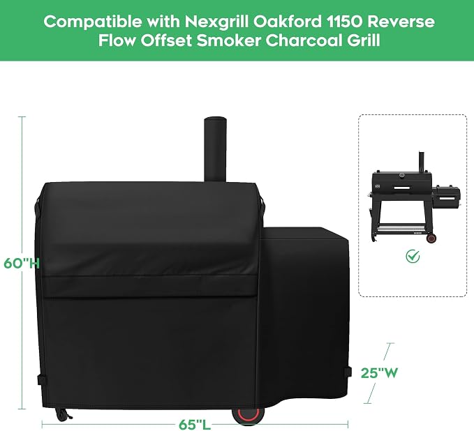 Heavy-Duty 600D Grill Cover fit - Image 2