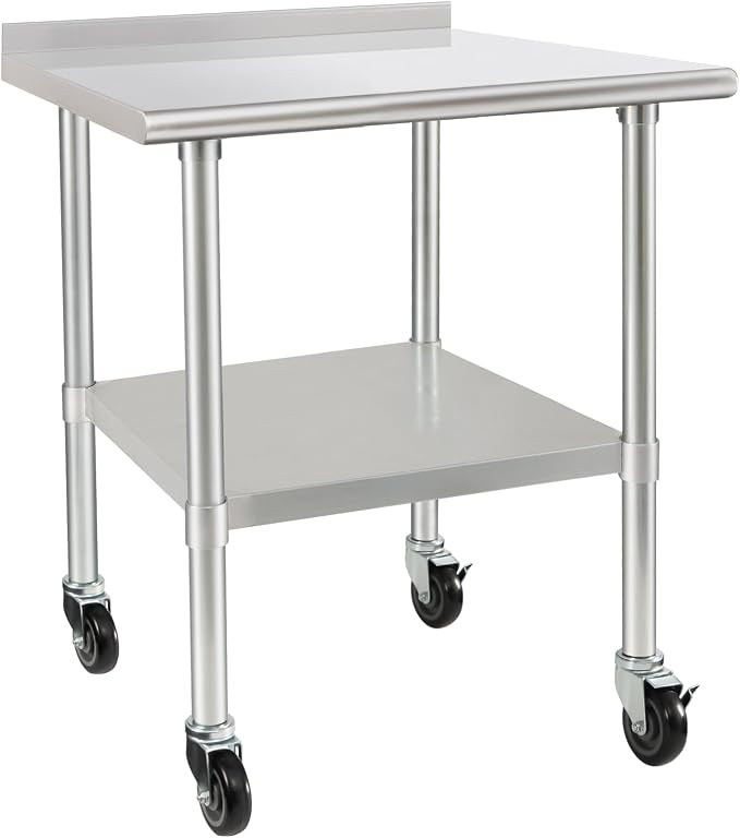 HARDURA Stainless Steel Table 30 x 36 Inches by HARDURA