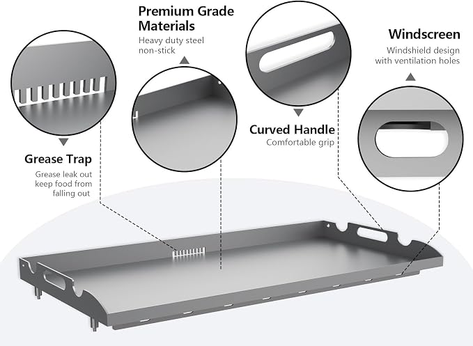 Upgrade Flat Top Griddle Replacement Top - Image 3