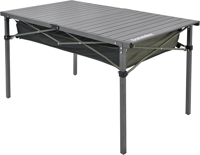 OUTSIDER Folding Camping Table, Portable Roll-up Outdoor Lightweight Aluminum - Image 8