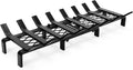 24" Fireplace Grates with Ember Retainer, Fireplace Wood Holder by WILLOWWEAVE