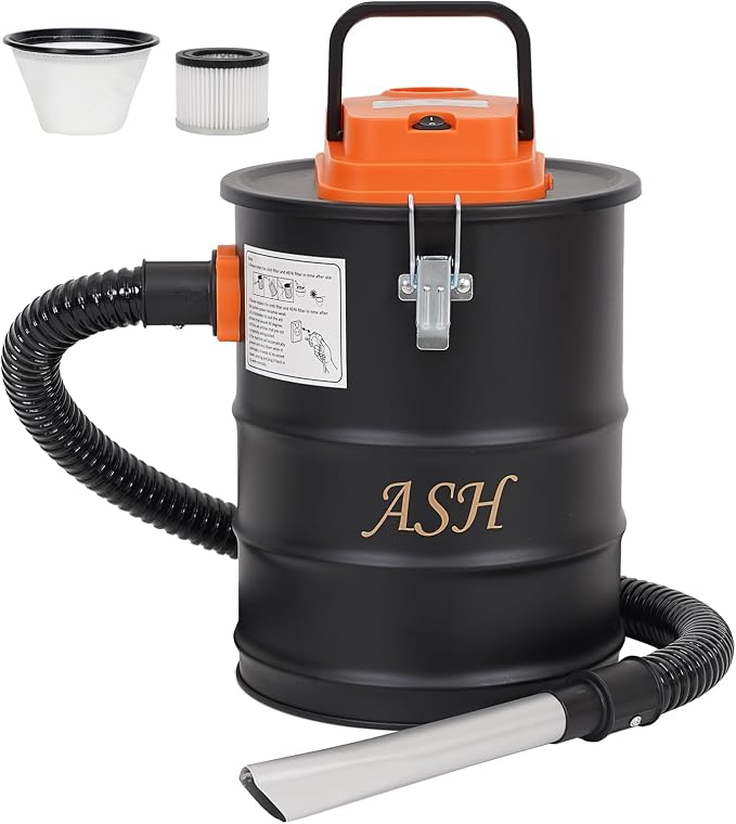 Ash Vacuum Cleaner -4 Gallon Fireplace Ash Vac by GoCampDirect