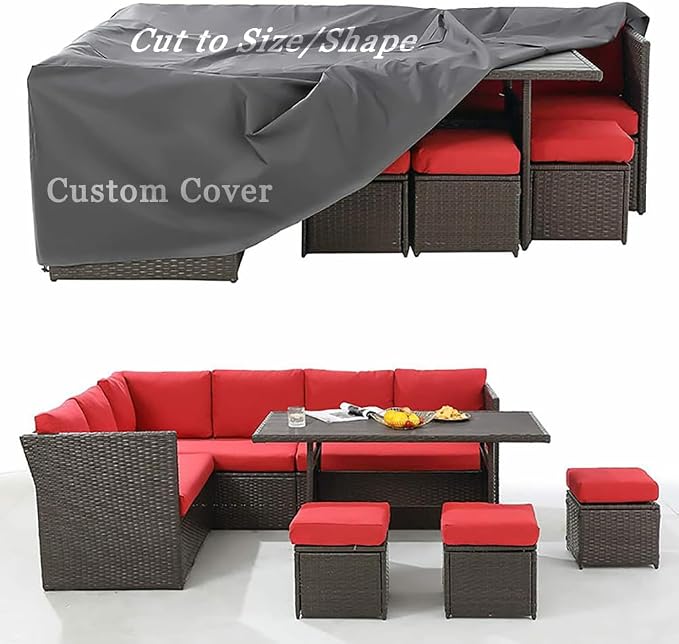 Custom Outdoor Waterproof Covers, Customized Furniture Protector Heavy-Duty by Custom