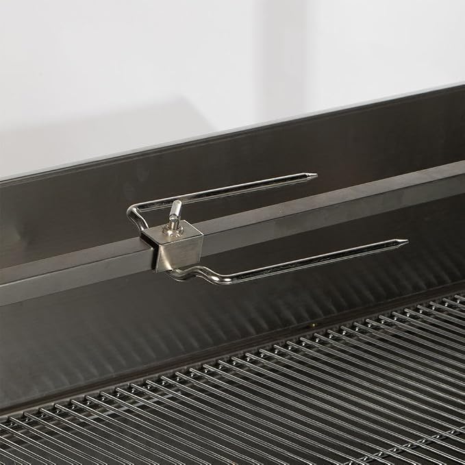 Ash & Ember 13W Stainless Steel BBQ Rotisserie Grill - Image 7