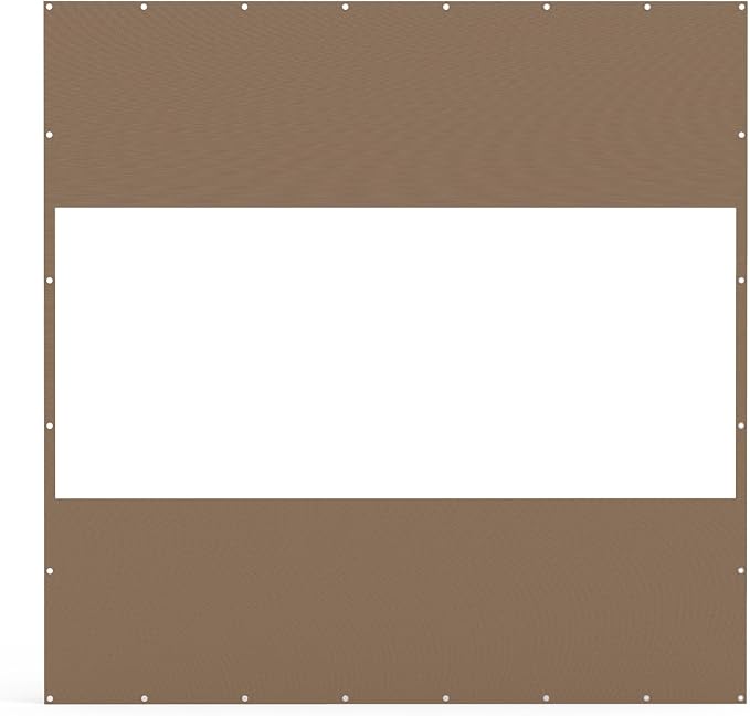 Domi Heavy Duty Outdoor Clear Panel Curtain, 18 oz Waterproof PVC Polyester - Image 8