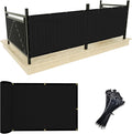 UPGRADE Privacy Screen 3' x 16' Fence Commercial Shade Cover by UPGRADE