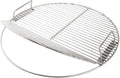 Cooking Grate 21.5 inch Kettle Grill Grate 304 Stainless Steel Round Hinged by Mydracas