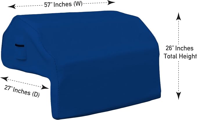 Covers & all Built-in Outdoor Grill Cover, Durable Heavy Duty 18 Oz Waterproof - Image 3