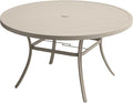 VICLLAX 60" Outdoor Round Patio Table by HOME