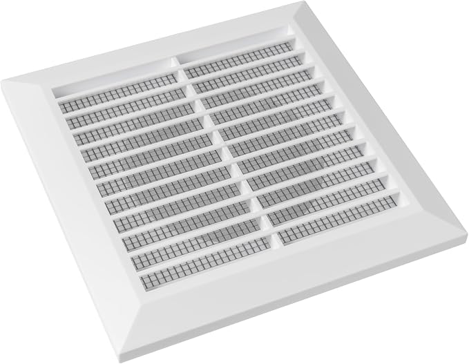 White 4" Inch Ventilation Grille - Image 6