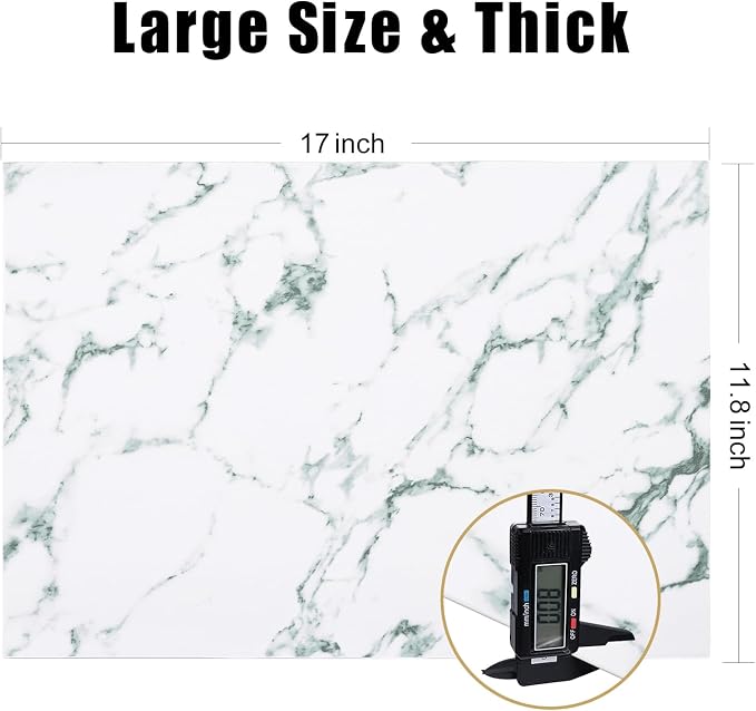Homaxy Faux Leather Heat Resistant Placemats - Image 5