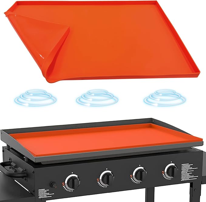 Silicone Griddle Mat for Blackstone 36 Inch, Heavy Duty Food Grade Silicone by Beofinest