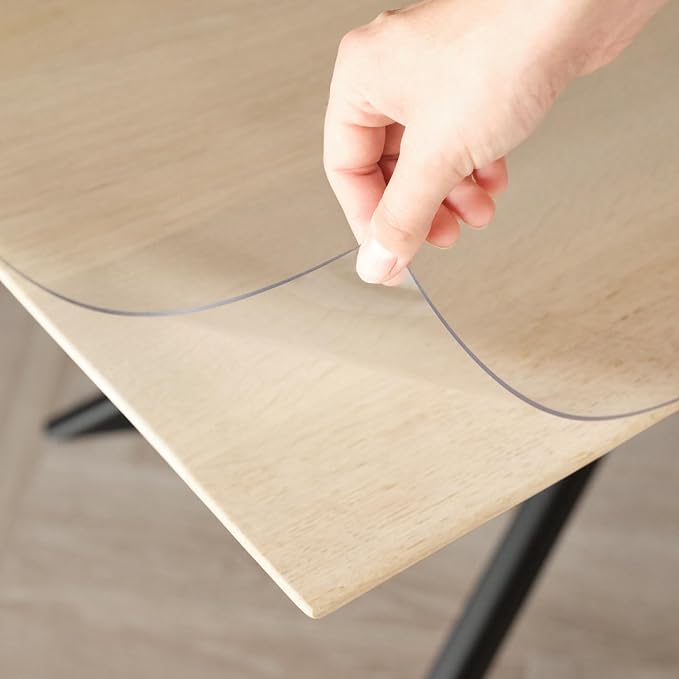 Clear Table Cover Protector, 40x88 inch, German Quality by Unknown
