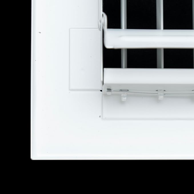 Fits 8x6 Duct Opening Steel Adjustable Air Supply Grille by Handua | Register - Image 7