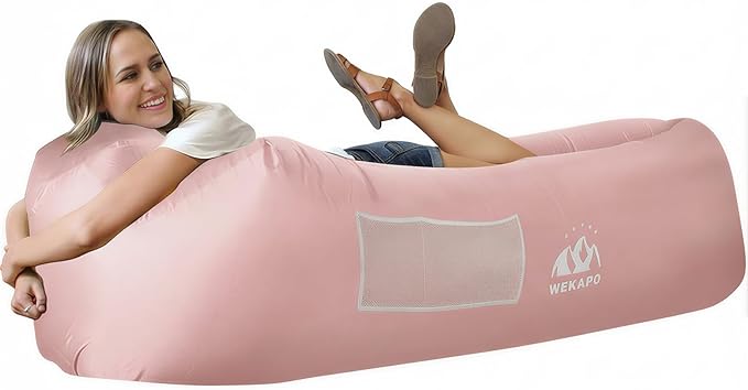 WEKAPO Inflatable Sun Lounger, Air Sofa, Waterproof and Leak-Proof, Picnics and by Wekapo
