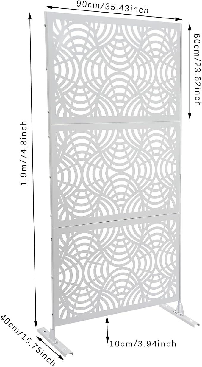 Metal Outdoor Privacy Screen - Image 2