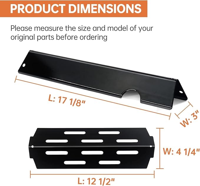 Porcelain-Enameled Grill Flavorizer Bar BBQ Gas Grill Replacement Parts - Image 2