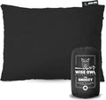 Wise Owl Outfitters Camping Pillow – Memory Foam Travel Pillow by WiseOwlOutfitters