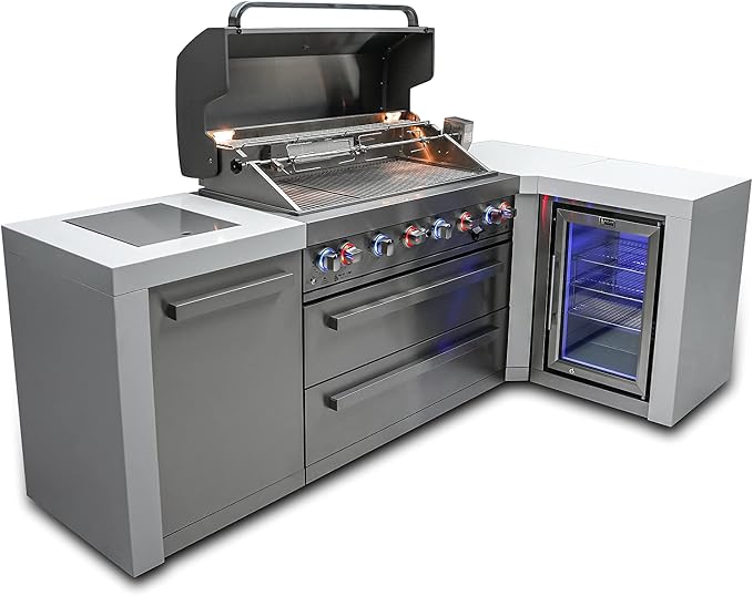 Mont Alpi MAi805-D90FC 44-inch 6-Burner 115000 BTU 90 Degree Corner Deluxe - Image 4