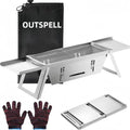 small portable charcoal grill: mini foldable tabletop grills by Outspell
