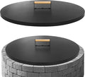 G GOOD GAIN Firepit Lid Round 28 Inch by GGOODGAIN