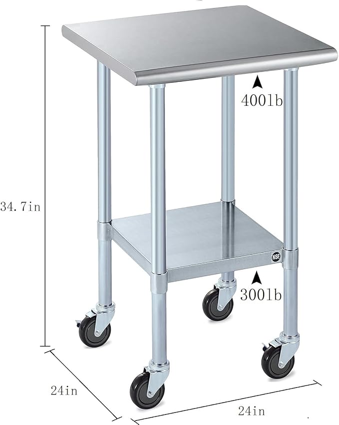 ROCKPOINT Stainless Steel Table - Image 4