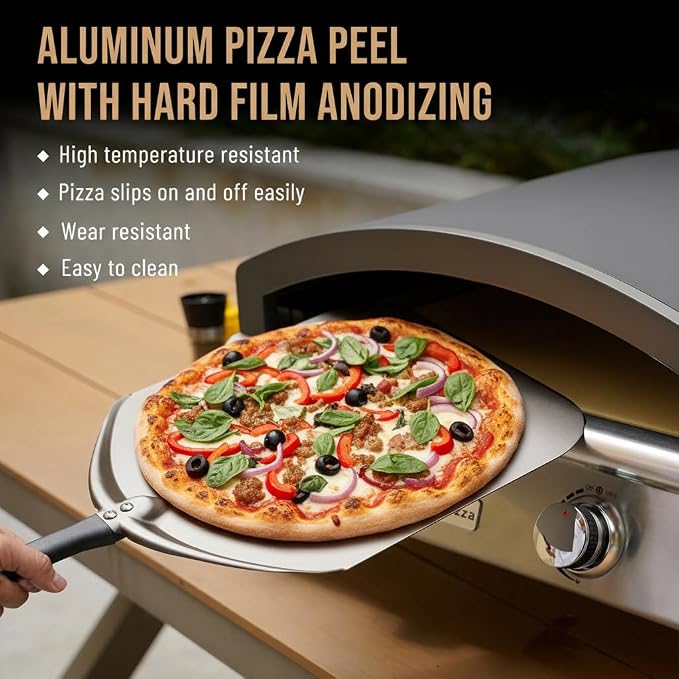 Q Pizza Aluminium Pizza Peel - Image 7