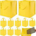 NERUB Set of 10 Reusable Grocery Bags Heavy Duty Shopping Bags Large Grocery by NERUB