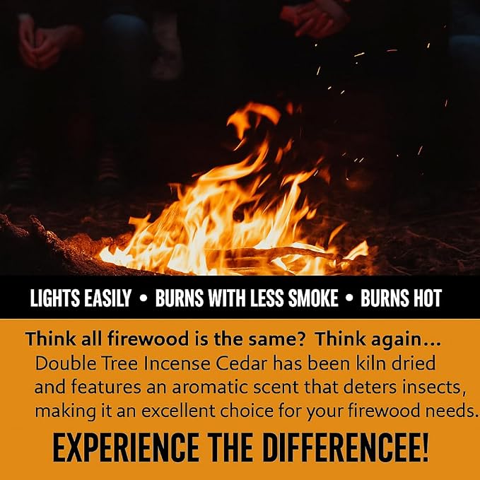 Double Tree - Kiln Dried Premium Incense Cedar Firewood - Image 4